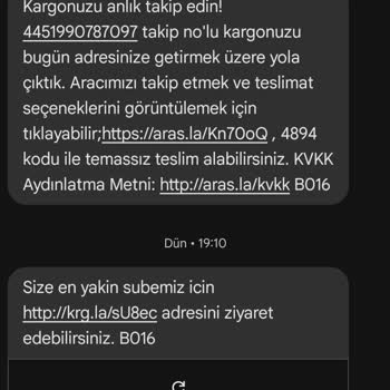 Kargo Teslimatında Yaşanan Sorun Ve Gecikme
