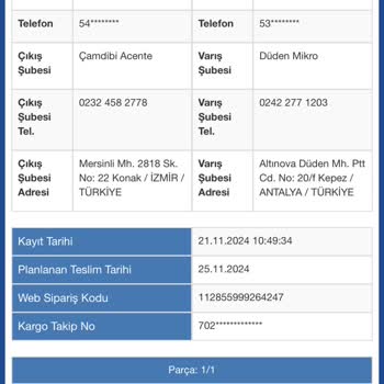 Teslim Edilmeyen Kargo Ve Yanıltıcı Bilgilendirme