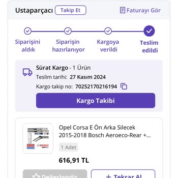 Teslim Edilmeyen Kargo Ve Yanıltıcı Bilgilendirme
