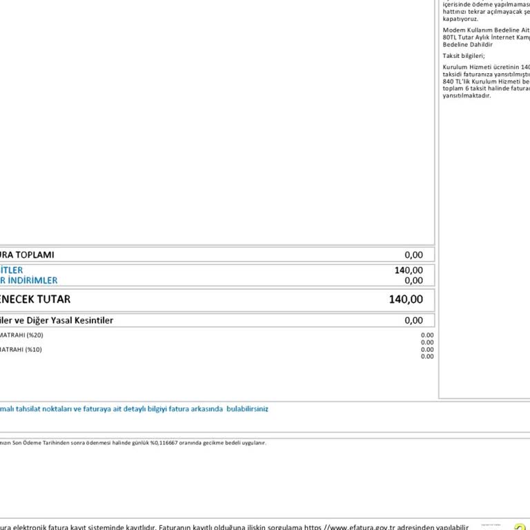 TurkNet'te Fiber Altyapı Karmaşası Ve Haksız Fatura