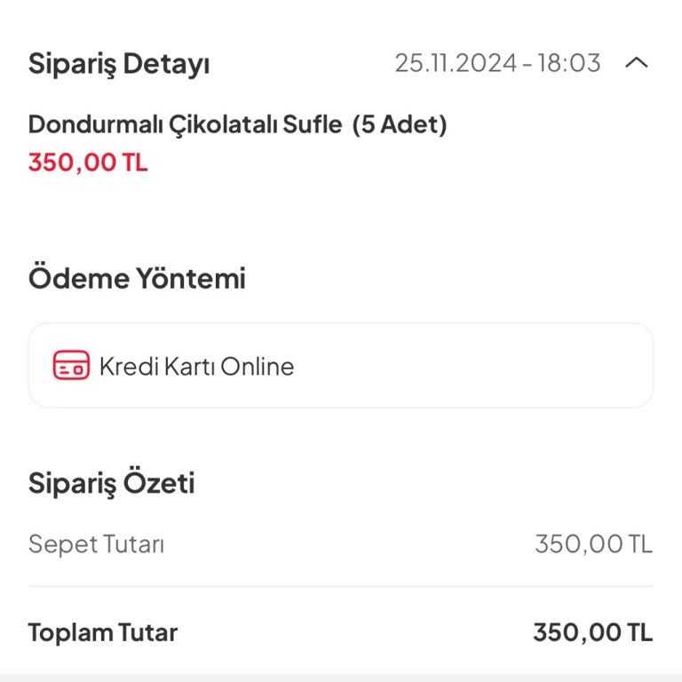 İptal Edilen Siparişin Ücreti İade Edilmedi