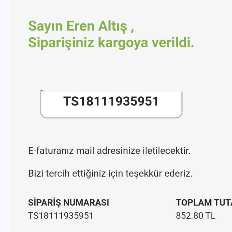Teslim Edilmeyen Ürün Ve İade Sorunu
