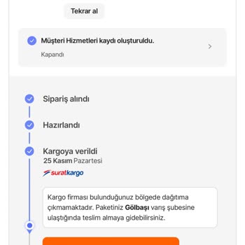 Kargo Teslimatında Yaşanan Sorun Ve İletişim Eksikliği