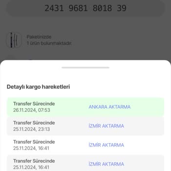 Kargo Teslimatında Yaşanan Sorun Ve İletişim Eksikliği