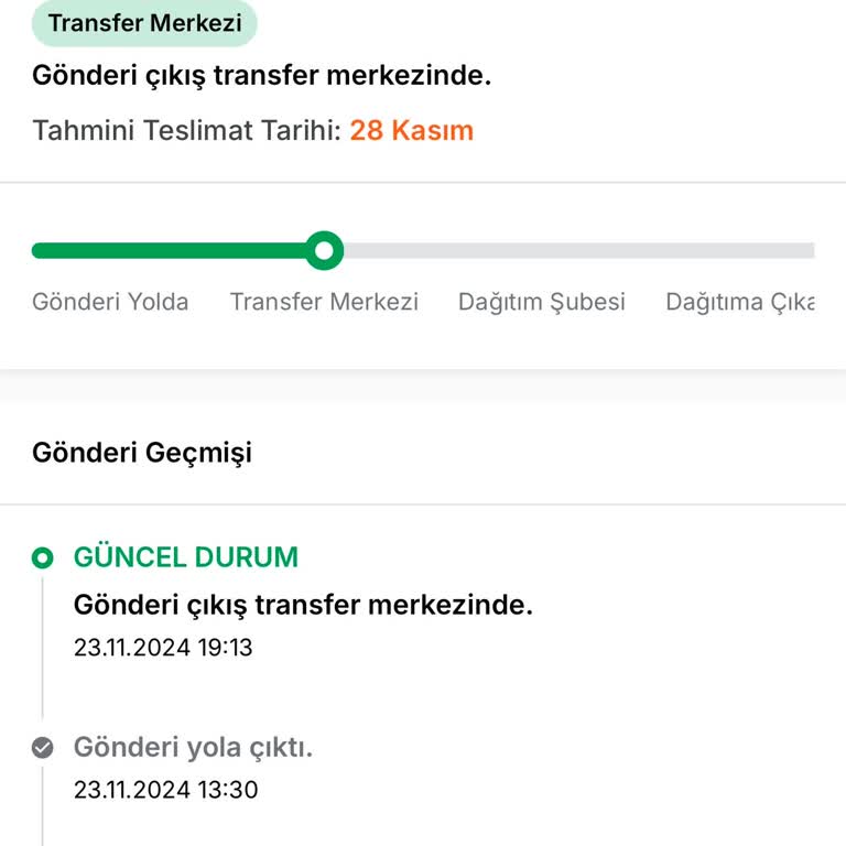 Aras Kargo Niobe Şubesi'nde 7 Gündür Bekleyen Ürün