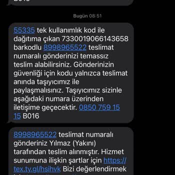 Teslim Edilmeyen Sipariş Sorunu