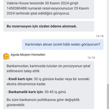 Beklenmedik İptal Ve Geri Ödeme Sorunu
