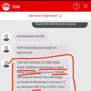 Vodafone Taahhüt Sorunları Ve Yüksek Fiyatlar