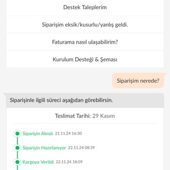 Trendyol'da Kargo Takibi Ve İletişim Sorunu