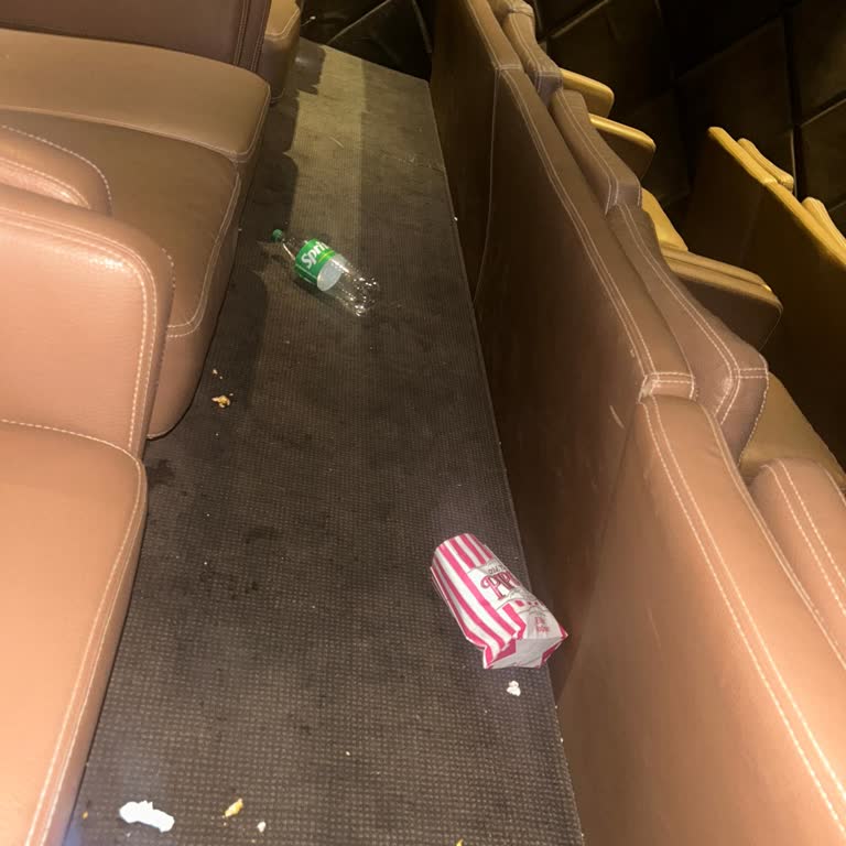 Sinema Salonunda Soğuk Ve Dağınık Bir Deneyim