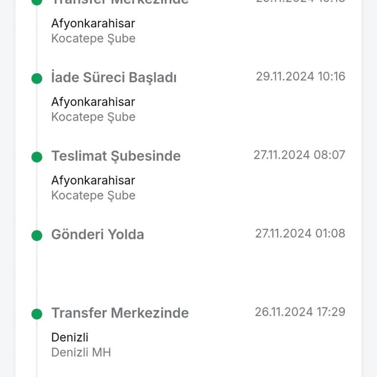 Teslim Edilmeyen Sipariş Ve İade Süreci Sorunu