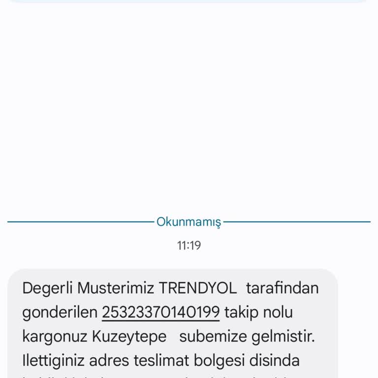 Kapsam Dışı Mağduriyeti: Sürat Kargo Teslimat Sorunu