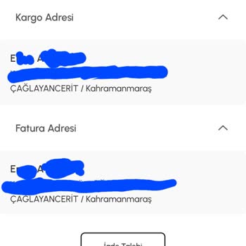 Yanlış Adrese Gönderim Ve Eksik Para İadesi Sorunu