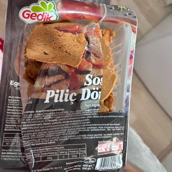 Gedik Piliç Dönerde Plastik Parçası Şoku