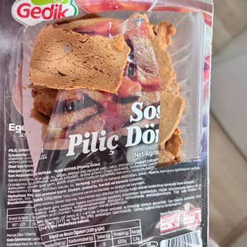 Gedik Piliç Dönerde Plastik Parçası Şoku