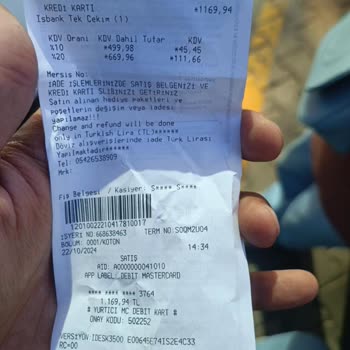 Koton Mağazasında Çifte Ödeme Sorunu