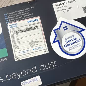 Trendyol'dan Aldığım Philips Süpürge Çalışmıyor