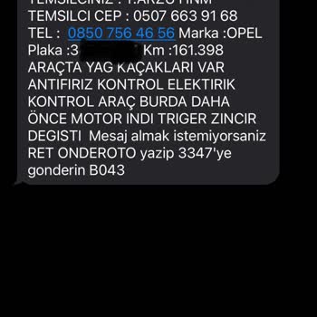 Opel Astra Bakımında Yağ Kaçağı Sorunu Ve Garanti Anlaşmazlığı