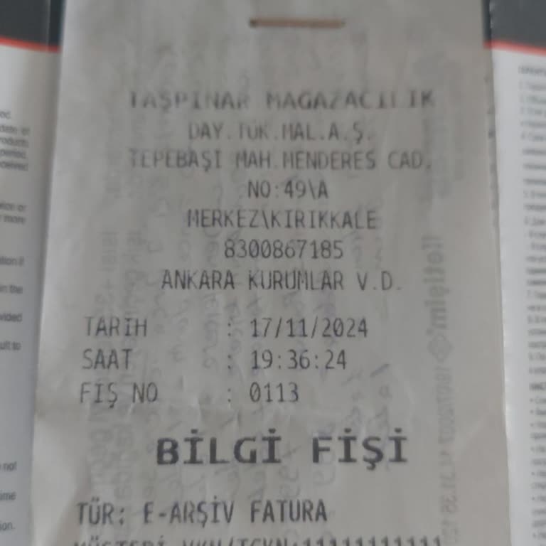 Taşpınar Mağazasında İletişim Sorunu