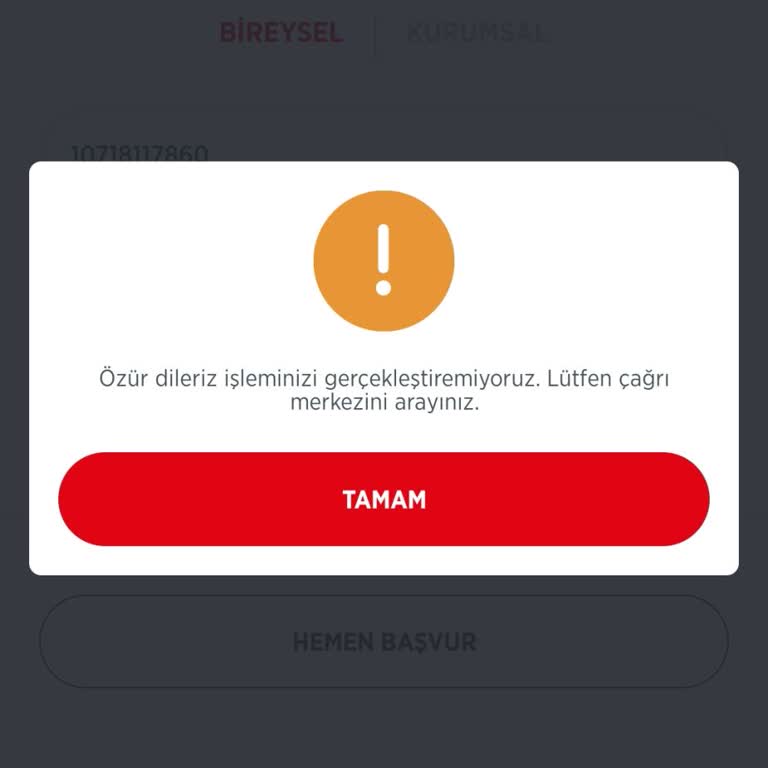 Mobil Bankacılık Uygulaması Blokesi Mağduriyeti