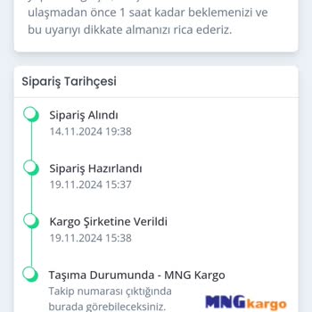 Siparişlerim Nerede? 15 Günlük Bekleyiş