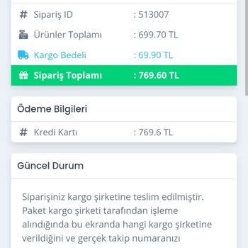 Siparişlerim Nerede? 15 Günlük Bekleyiş