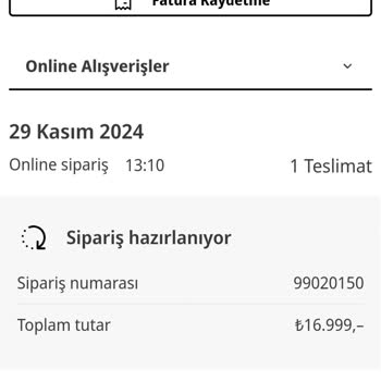 Bilgi Eksikliği Ve İptal Edilen Sipariş Sorunu