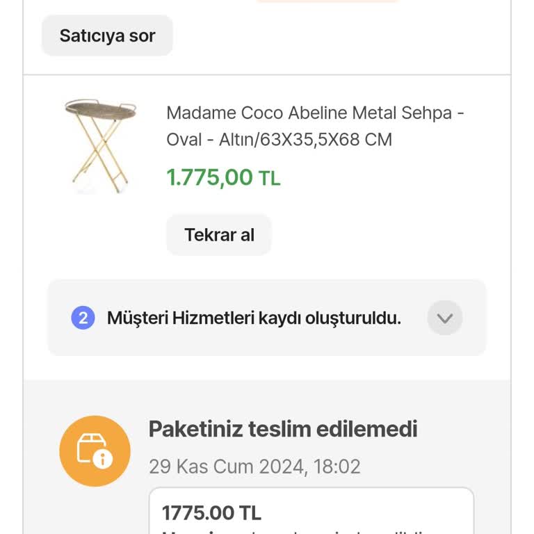 Kayıp Kargo Ve Yetersiz Çözüm