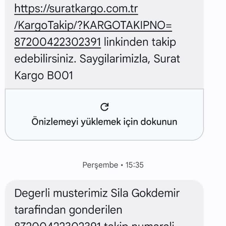Sürat Kargo'nun Teslimat Sorunu: Masa Takımı Gelmedi