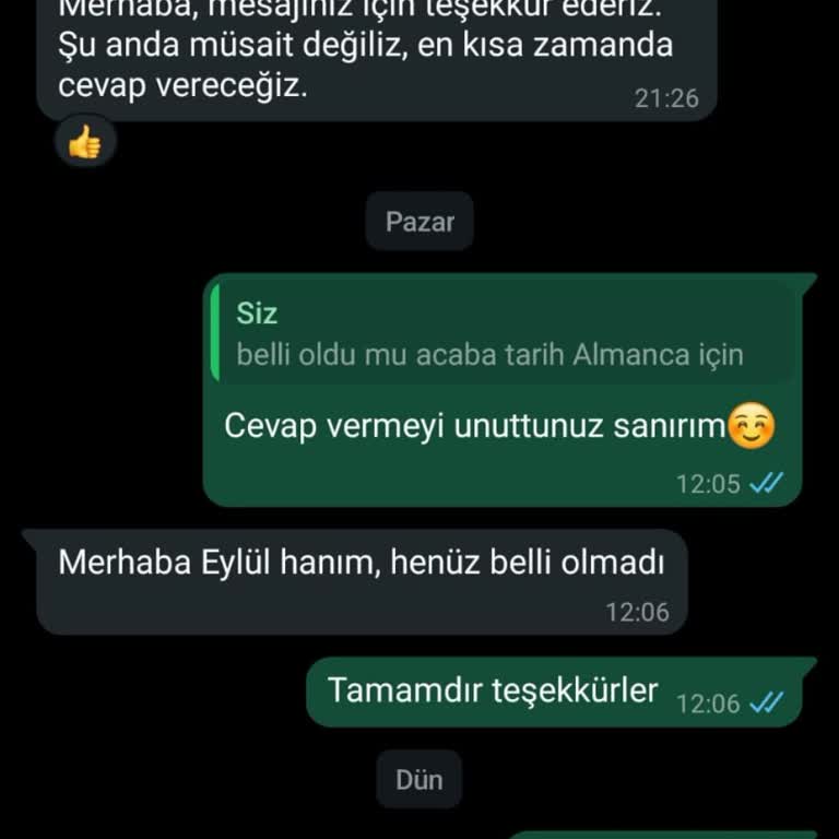 Almanca Kursu Açılmayan Şubede Zaman Ve Emek Kaybı