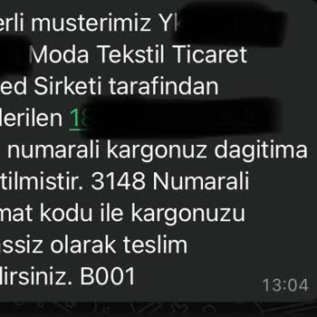 Küçüksu Sürat Kargo Şubesinde Teslimat Sorunu
