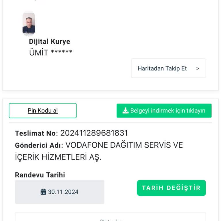 Saygısız Kurye Davranışı
