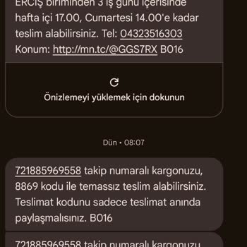 MNG Kargo Erciş Şubesi'nin Teslimat Sorunu