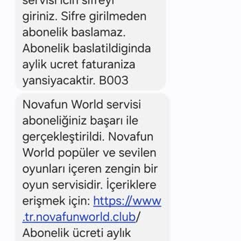Vodafone Beklenmedik Abonelikler Ve Yüksek Fatura Şoku