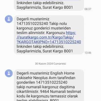 Sürat Kargo Kargo Teslimatında Kayıp Geyik Biblosu Şoku