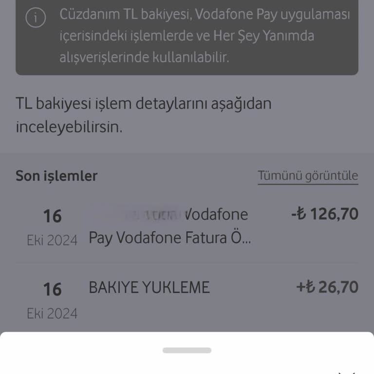 Vodafone Pay Kampanya Kodu Kullanımında Yaşanan Sorun