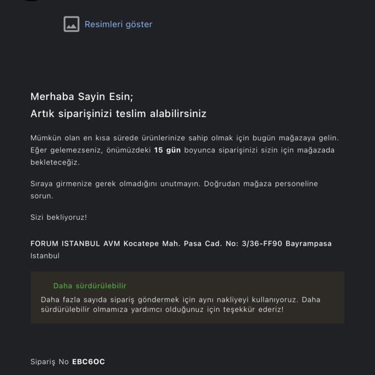 Mağazada Kaybolan Sipariş Ve İletişim Sorunları