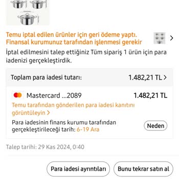 Ödeme Tutarı Ve İade Farkları Sorunu