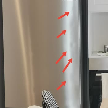 Bosch Buzdolabı Üst Kapak Hasarı