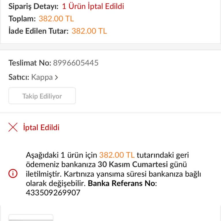 Trendyol'un Güven Sarsan İptal Kararı