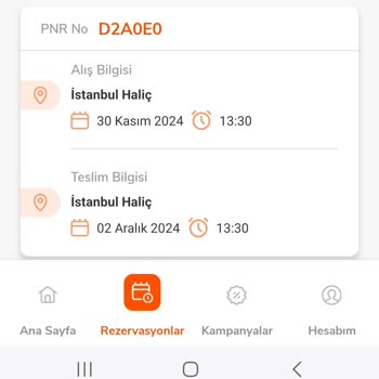 Garenta Rezervasyon Onaylandı, Araç Yok!