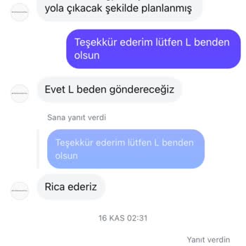 Hediye Montun Değişiminde İletişim Sorunu Ve Para İadesi Problemi