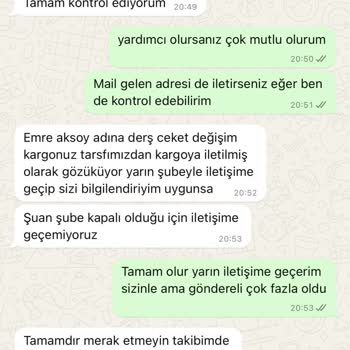 Hediye Montun Değişiminde İletişim Sorunu Ve Para İadesi Problemi