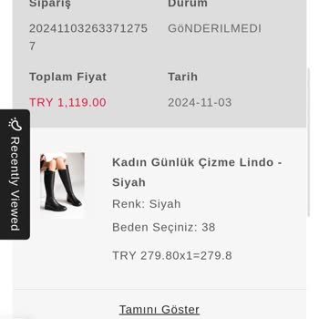 Marjin.club Teslim Edilmeyen Sipariş Ve İletişim Sorunları!