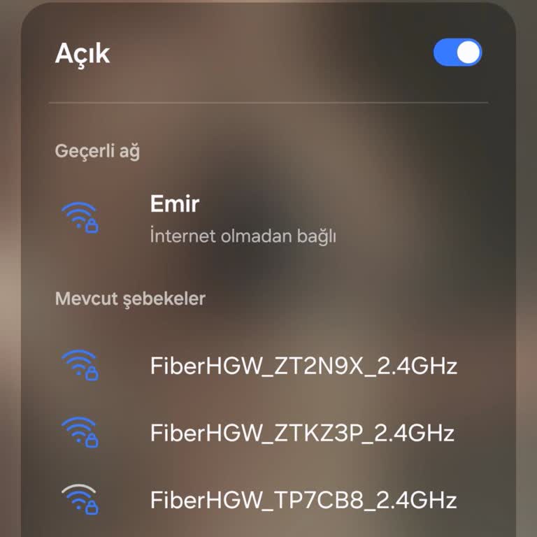 Samsung A55 Wi-Fi Bağlantı Sorunu
