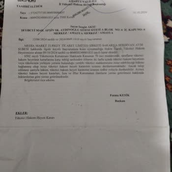 Media Markt'ta Satış Sonrası Destek Sorunu