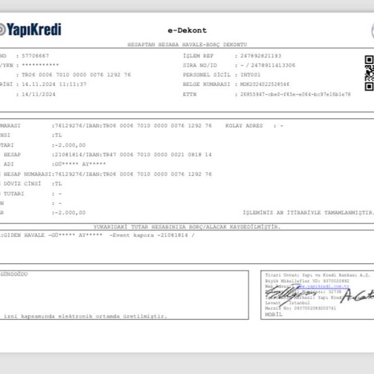 Organizasyon Şirketinde İade Sorunu