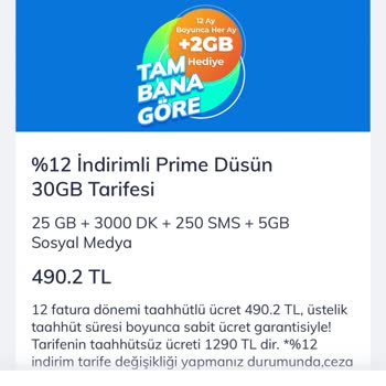 Türk Telekom'dan Taahhüt Sonrası Şok Fiyat Artışı