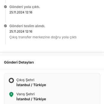 Kargo Teslimatında Sürekli Gecikme Ve İletişim Sorunu