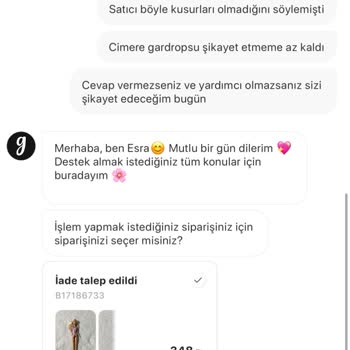 Gardrops'ta Kırık Ürün Ve İletişim Sorunu